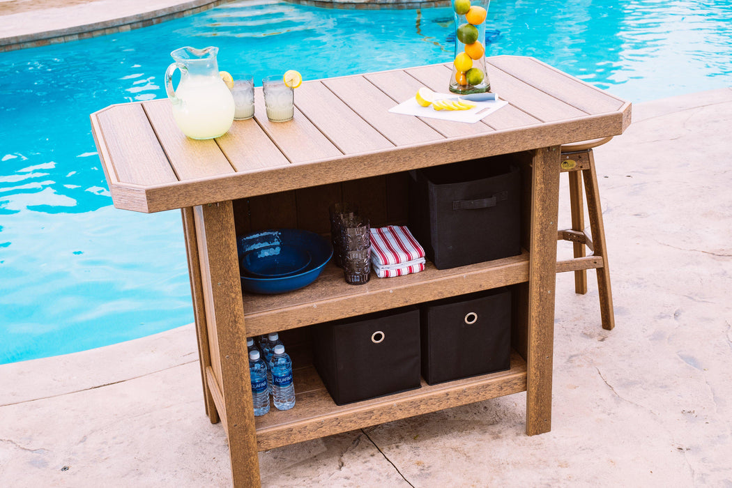 LuxCraft Recycled Plastic Bar Stool - LEAD TIME TO SHIP 3 TO 4 WEEKS