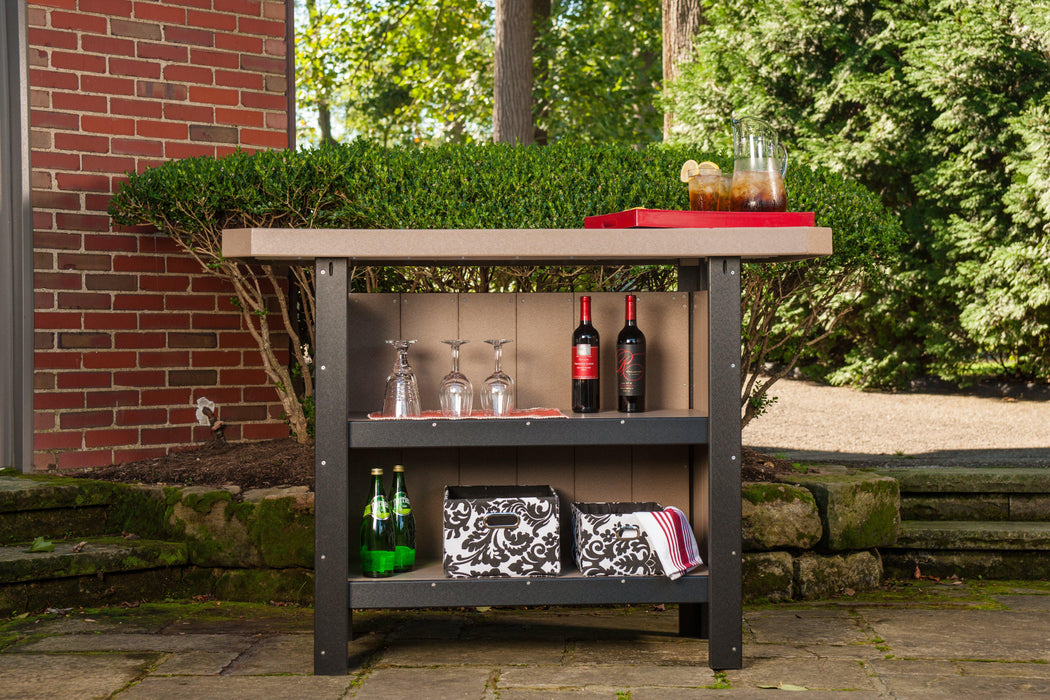 LuxCraft Recycled Plastic Bar Stool - LEAD TIME TO SHIP 3 TO 4 WEEKS