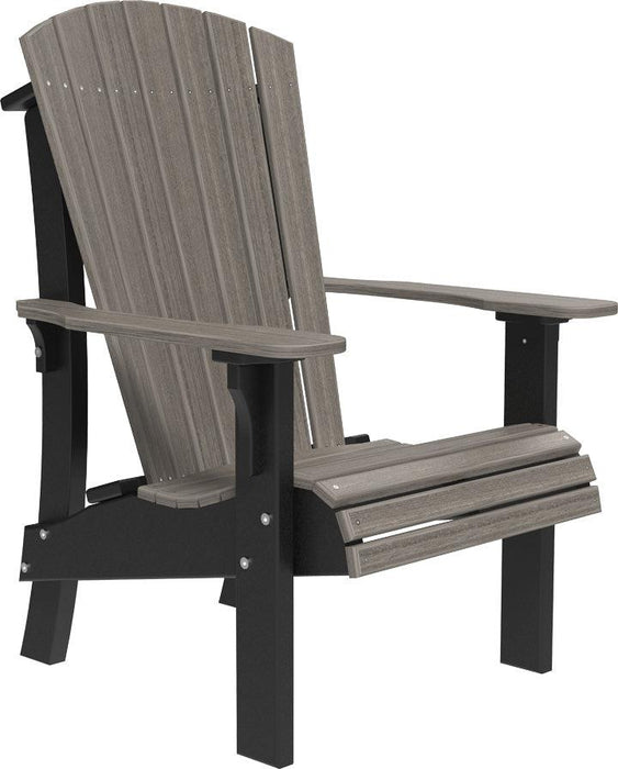LuxCraft Recycled Plastic Royal Adirondack Chair with Elevated Seat Height  - LEAD TIME TO SHIP 7 BUSINESS DAYS OR LESS