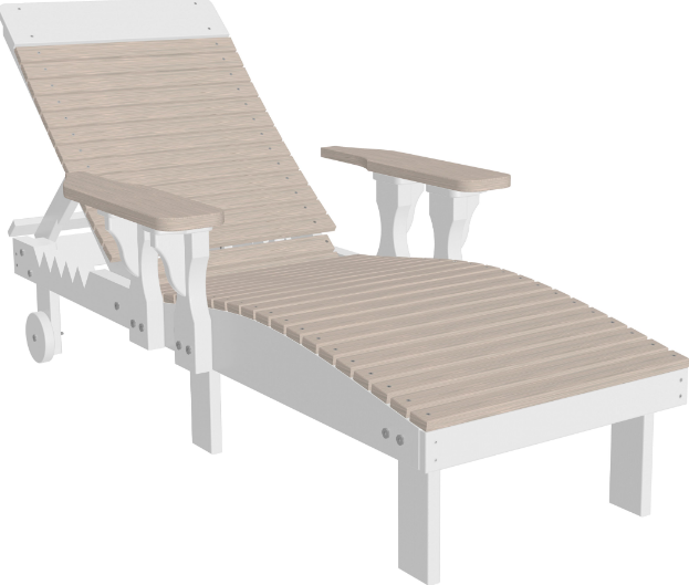 LuxCraft Recycled Plastic Lounge Chair  - LEAD TIME TO SHIP 7 BUSINESS DAYS OR LESS
