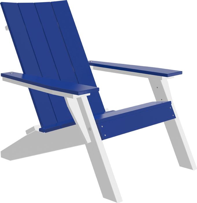 LuxCraft Recycled Plastic Urban Adirondack Chair  - LEAD TIME TO SHIP 7 BUSINESS DAYS OR LESS