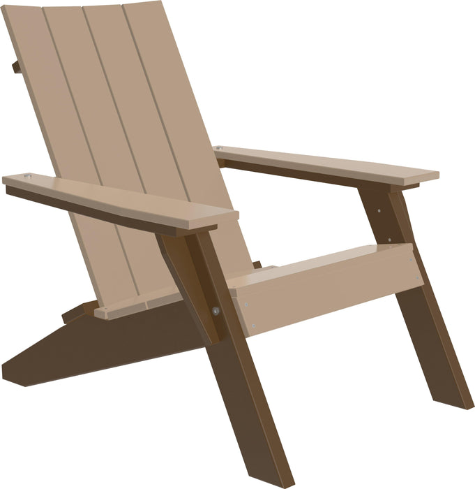 LuxCraft Recycled Plastic Urban Adirondack Chair  - LEAD TIME TO SHIP 7 BUSINESS DAYS OR LESS