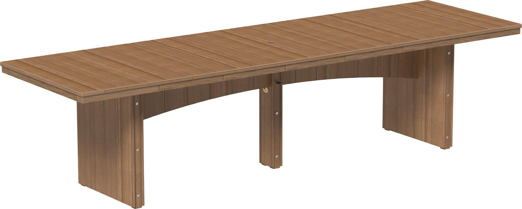LuxCraft Recycled Plastic 3' x 10' Urban Rectangular Table (BAR HEIGHT) - LEAD TIME TO SHIP 3 TO 4 WEEKS