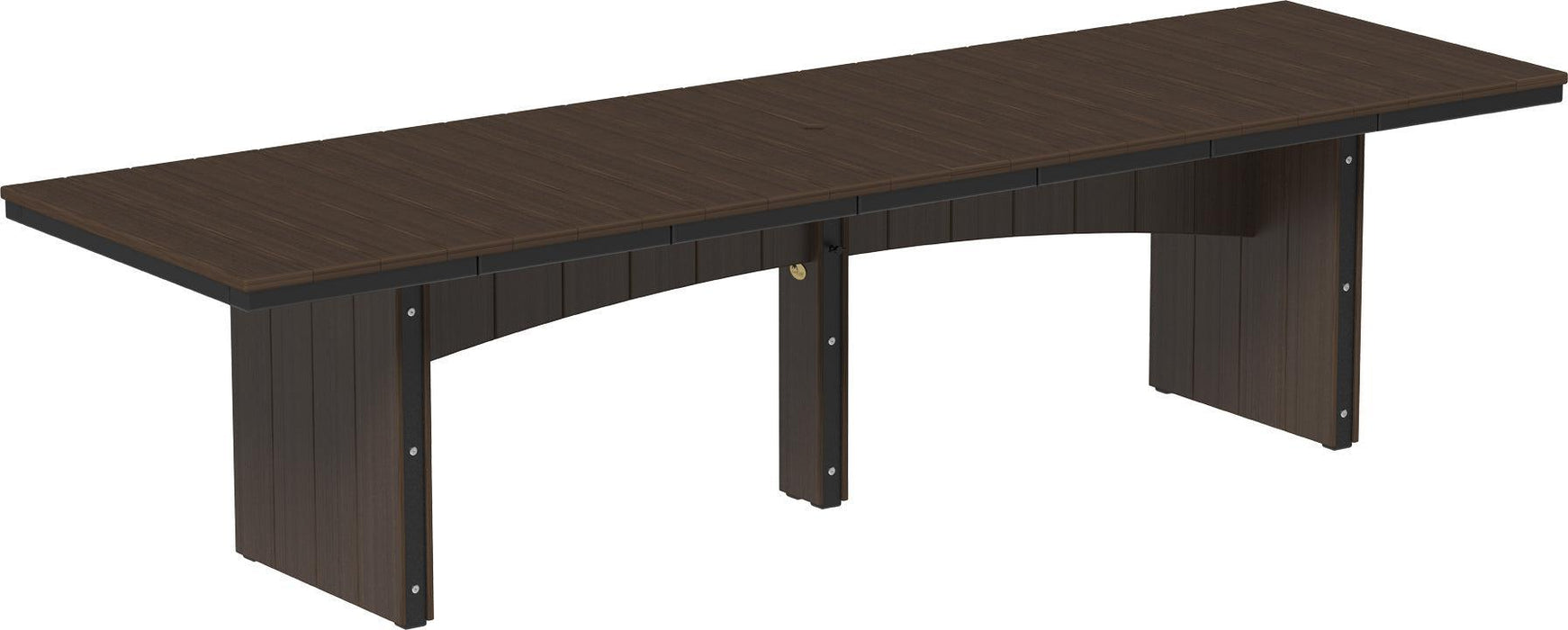 LuxCraft Recycled Plastic 3' x 10' Urban Rectangular Table (BAR HEIGHT) - LEAD TIME TO SHIP 3 TO 4 WEEKS