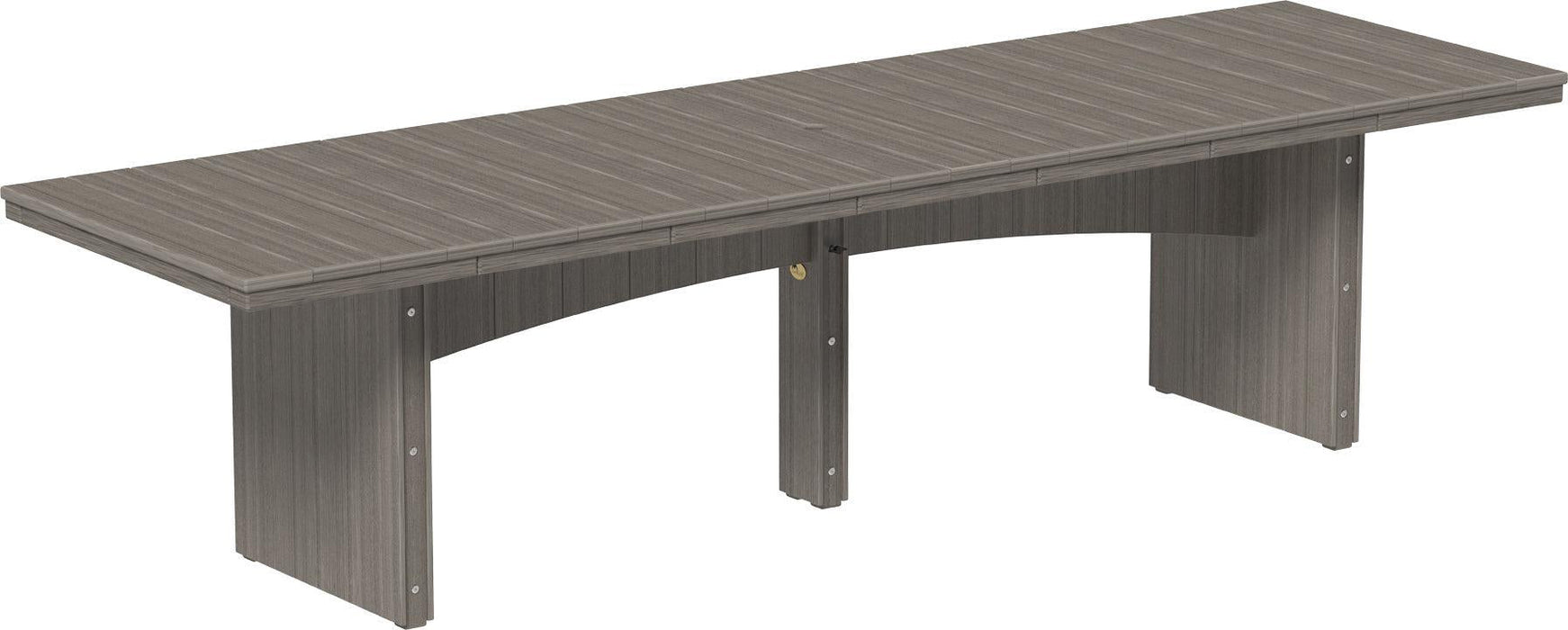 LuxCraft Recycled Plastic 3' x 10' Urban Rectangular Table (BAR HEIGHT) - LEAD TIME TO SHIP 3 TO 4 WEEKS