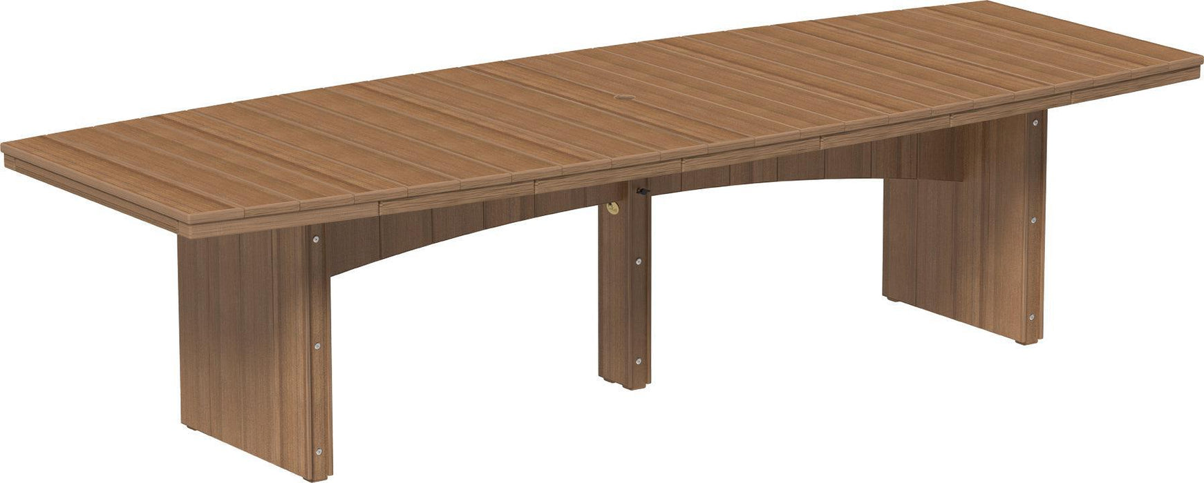 LuxCraft Recycled Plastic 4’ x 8’ Urban Oval Table (COUNTER HEIGHT) - LEAD TIME TO SHIP 3 TO 4 WEEKS