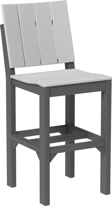 LuxCraft Recycled Plastic Urban Side Chair (BAR HEIGHT) - LEAD TIME TO SHIP 3 TO 4 WEEKS