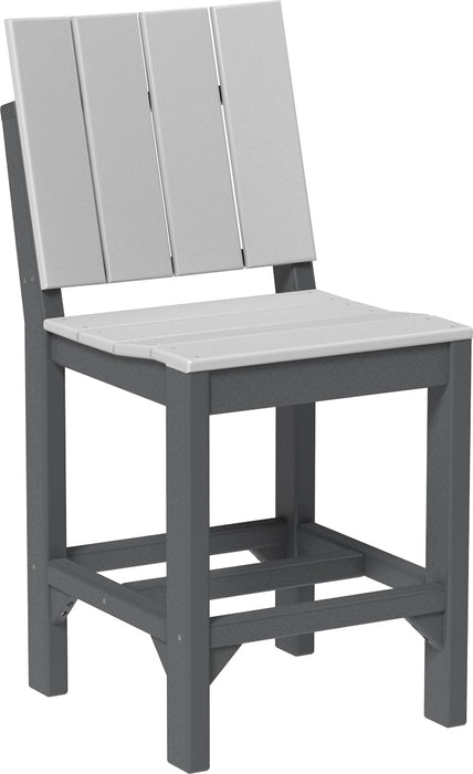 LuxCraft Recycled Plastic Urban Side Chair (COUNTER HEIGHT) - LEAD TIME TO SHIP 3 TO 4 WEEKS