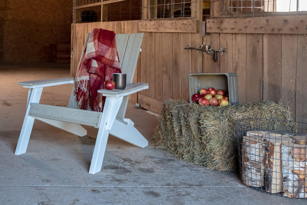 LuxCraft Recycled Plastic Urban Adirondack Chair  - LEAD TIME TO SHIP 7 BUSINESS DAYS OR LESS