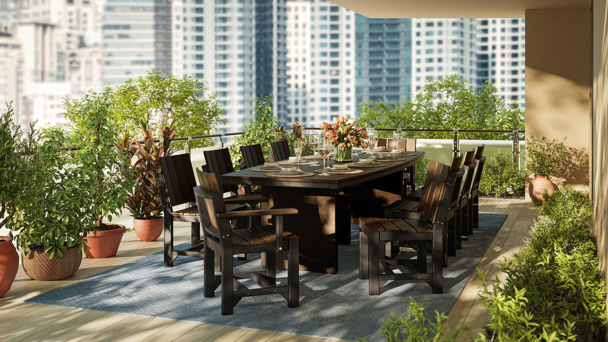 LuxCraft Recycled Plastic Urban Side Chair (COUNTER HEIGHT) - LEAD TIME TO SHIP 3 TO 4 WEEKS