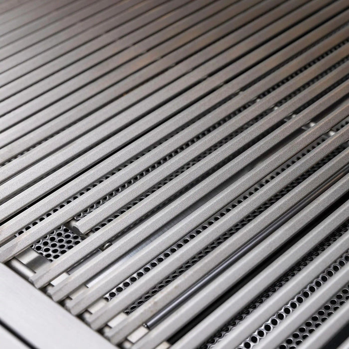 Blaze Grill Package - Premium LTE 40-Inch 5-Burner Built-In Liquid Propane Grill, and  Grill Cart in Stainless Steel