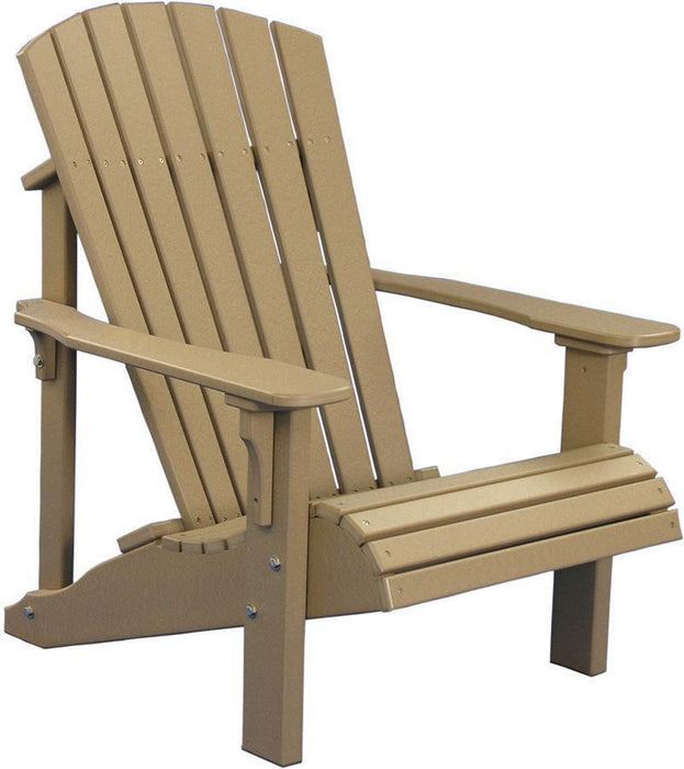 LuxCraft Recycled Plastic Deluxe Adirondack Chair  - LEAD TIME TO SHIP 7 BUSINESS DAYS OR LESS