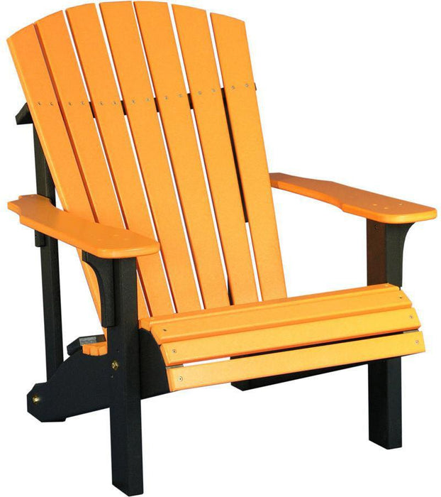 LuxCraft Recycled Plastic Deluxe Adirondack Chair  - LEAD TIME TO SHIP 7 BUSINESS DAYS OR LESS