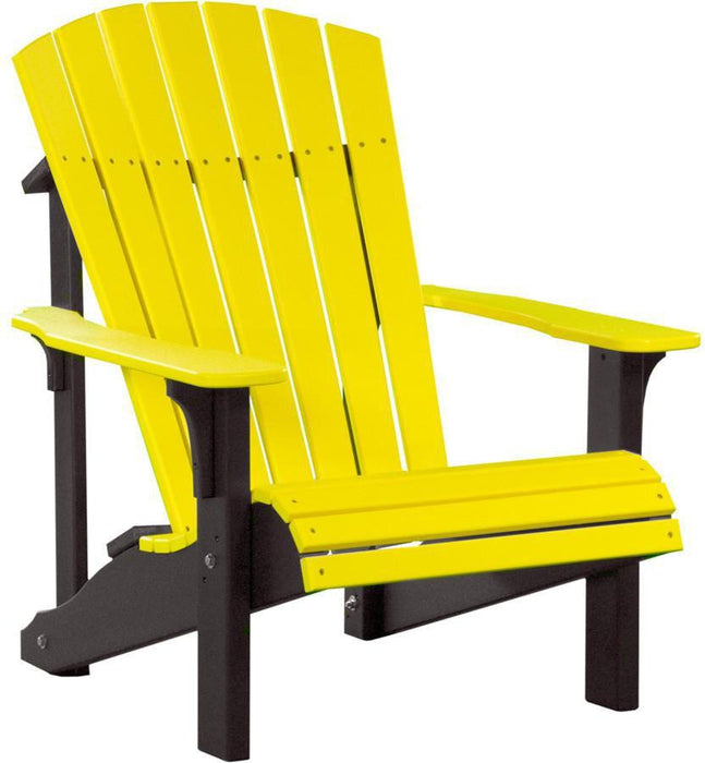 LuxCraft Recycled Plastic Deluxe Adirondack Chair  - LEAD TIME TO SHIP 7 BUSINESS DAYS OR LESS