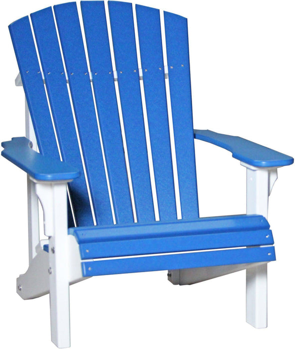 LuxCraft Recycled Plastic Deluxe Adirondack Chair  - LEAD TIME TO SHIP 7 BUSINESS DAYS OR LESS