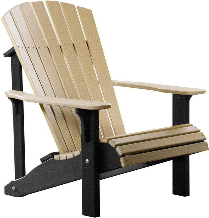 LuxCraft Recycled Plastic Deluxe Adirondack Chair  - LEAD TIME TO SHIP 7 BUSINESS DAYS OR LESS