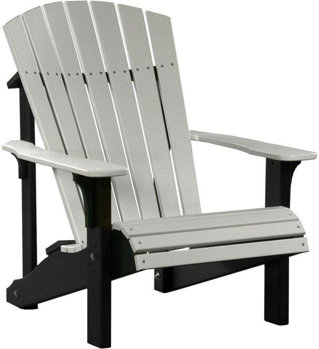 LuxCraft Recycled Plastic Deluxe Adirondack Chair  - LEAD TIME TO SHIP 7 BUSINESS DAYS OR LESS