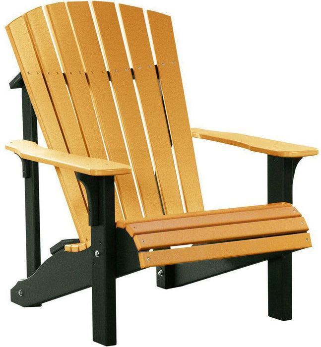 LuxCraft Recycled Plastic Deluxe Adirondack Chair  - LEAD TIME TO SHIP 7 BUSINESS DAYS OR LESS