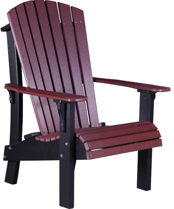 LuxCraft Recycled Plastic Royal Adirondack Chair with Elevated Seat Height  - LEAD TIME TO SHIP 7 BUSINESS DAYS OR LESS