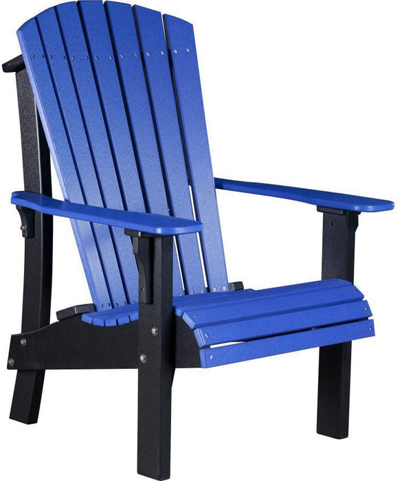 LuxCraft Recycled Plastic Royal Adirondack Chair with Elevated Seat Height  - LEAD TIME TO SHIP 7 BUSINESS DAYS OR LESS
