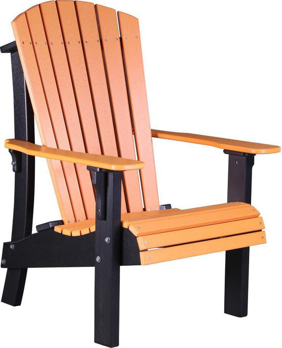 LuxCraft Recycled Plastic Royal Adirondack Chair with Elevated Seat Height  - LEAD TIME TO SHIP 7 BUSINESS DAYS OR LESS