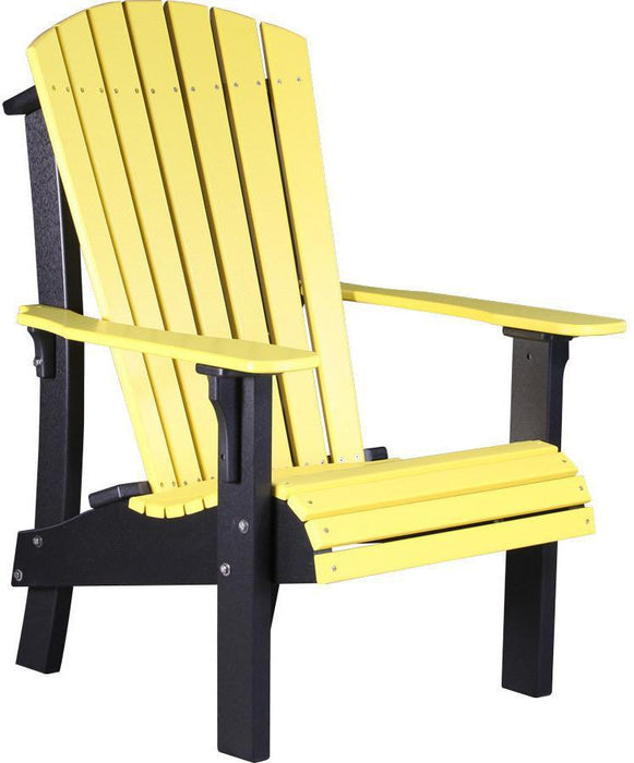 LuxCraft Recycled Plastic Royal Adirondack Chair with Elevated Seat Height  - LEAD TIME TO SHIP 7 BUSINESS DAYS OR LESS