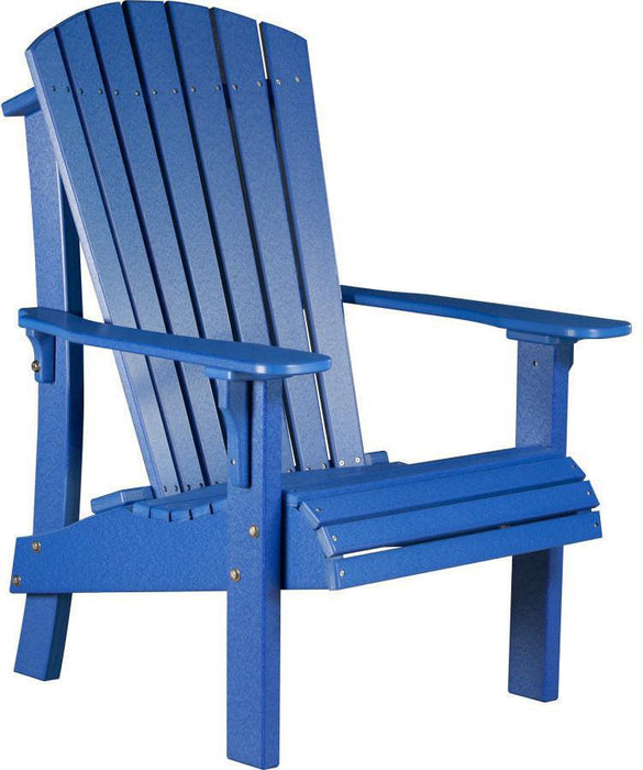 LuxCraft Recycled Plastic Royal Adirondack Chair with Elevated Seat Height  - LEAD TIME TO SHIP 7 BUSINESS DAYS OR LESS