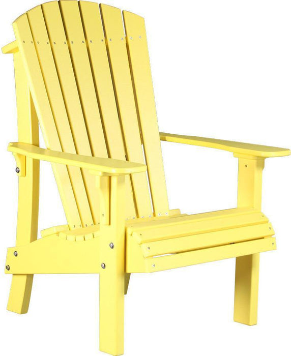 LuxCraft Recycled Plastic Royal Adirondack Chair with Elevated Seat Height  - LEAD TIME TO SHIP 7 BUSINESS DAYS OR LESS