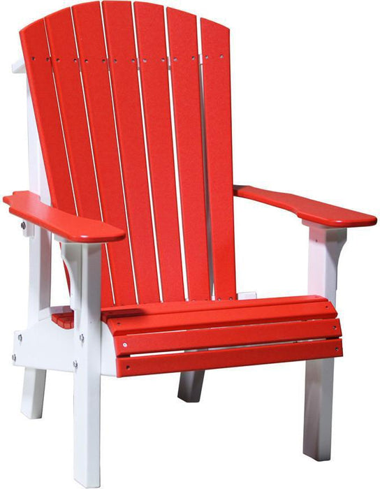 LuxCraft Recycled Plastic Royal Adirondack Chair with Elevated Seat Height  - LEAD TIME TO SHIP 7 BUSINESS DAYS OR LESS