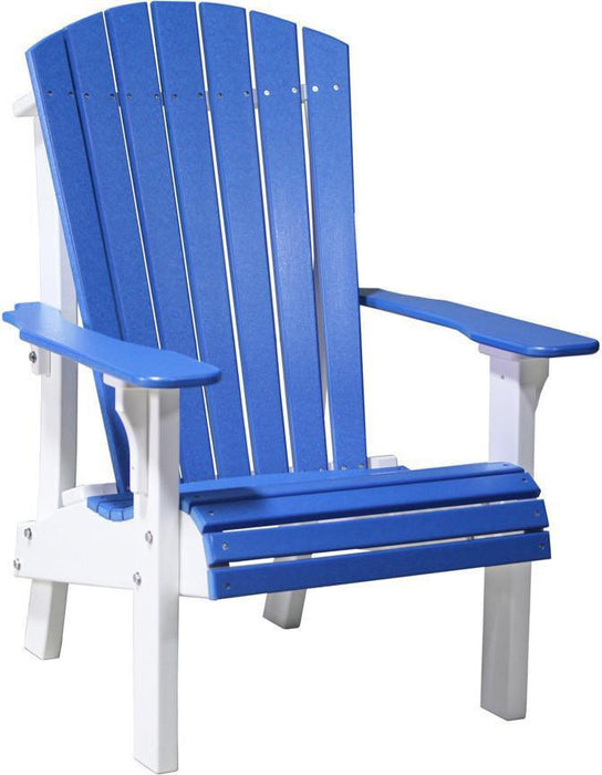 LuxCraft Recycled Plastic Royal Adirondack Chair with Elevated Seat Height  - LEAD TIME TO SHIP 7 BUSINESS DAYS OR LESS