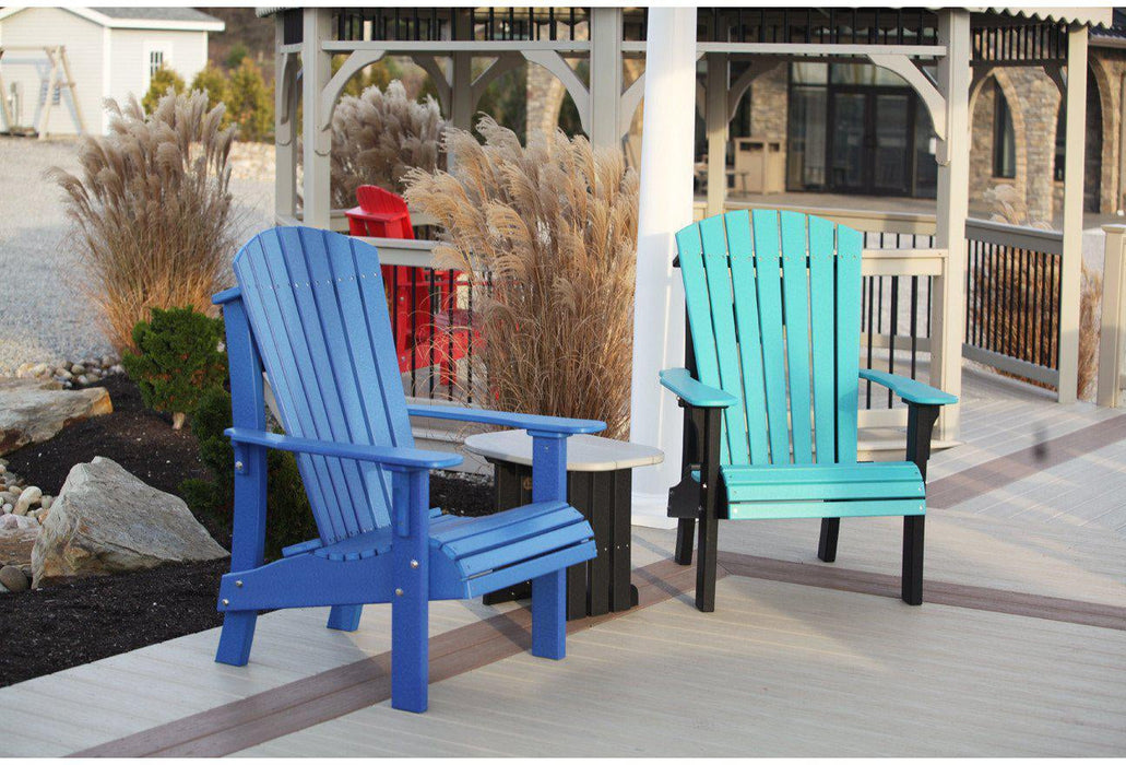 LuxCraft Recycled Plastic Royal Adirondack Chair with Elevated Seat Height  - LEAD TIME TO SHIP 7 BUSINESS DAYS OR LESS