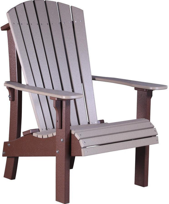 LuxCraft Recycled Plastic Royal Adirondack Chair with Elevated Seat Height  - LEAD TIME TO SHIP 7 BUSINESS DAYS OR LESS