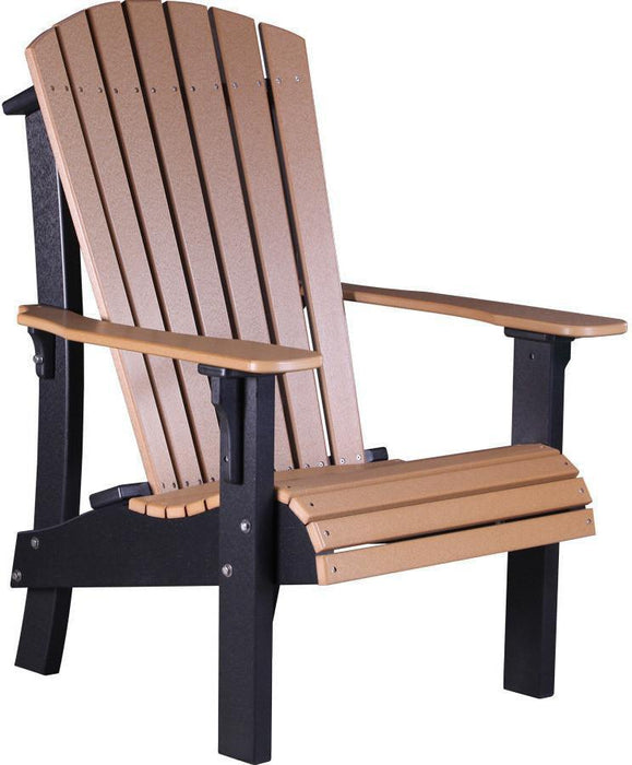 LuxCraft Recycled Plastic Royal Adirondack Chair with Elevated Seat Height  - LEAD TIME TO SHIP 7 BUSINESS DAYS OR LESS