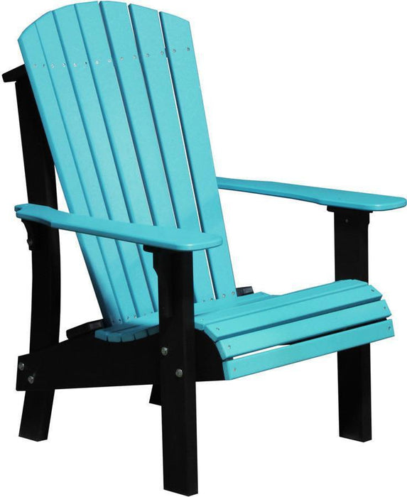LuxCraft Recycled Plastic Senior Height Royal Adirondack Chair  - LEAD TIME TO SHIP 7 BUSINESS DAYS OR LESS