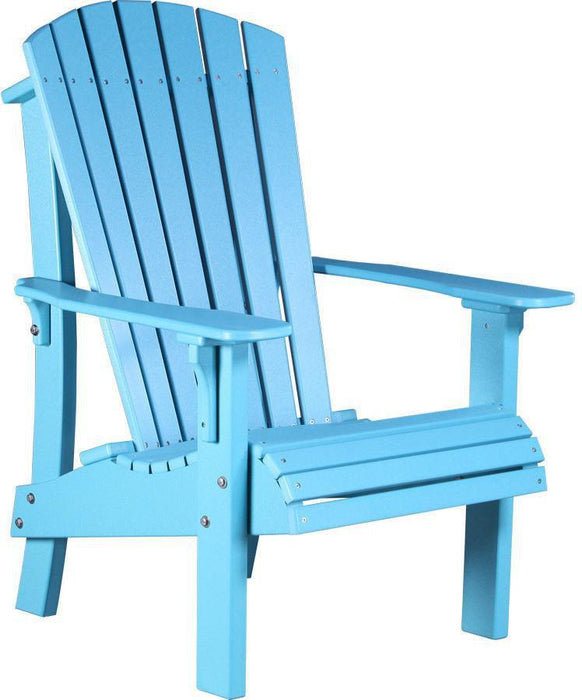 LuxCraft Recycled Plastic Senior Height Royal Adirondack Chair  - LEAD TIME TO SHIP 7 BUSINESS DAYS OR LESS