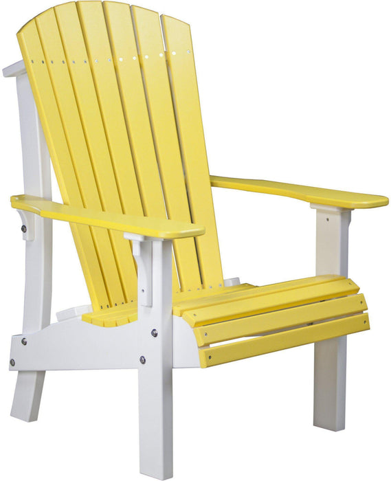 LuxCraft Recycled Plastic Senior Height Royal Adirondack Chair  - LEAD TIME TO SHIP 7 BUSINESS DAYS OR LESS