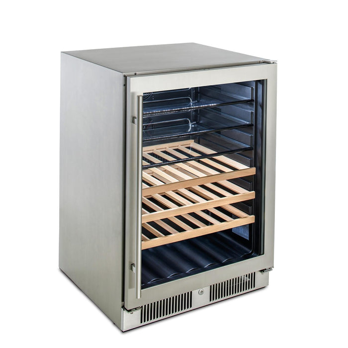 Blaze  Grill Package - Premium LTE Marine Grade 32-Inch 4-Burner Built-In Natural Gas Grill, Side Burner and Beverage Center