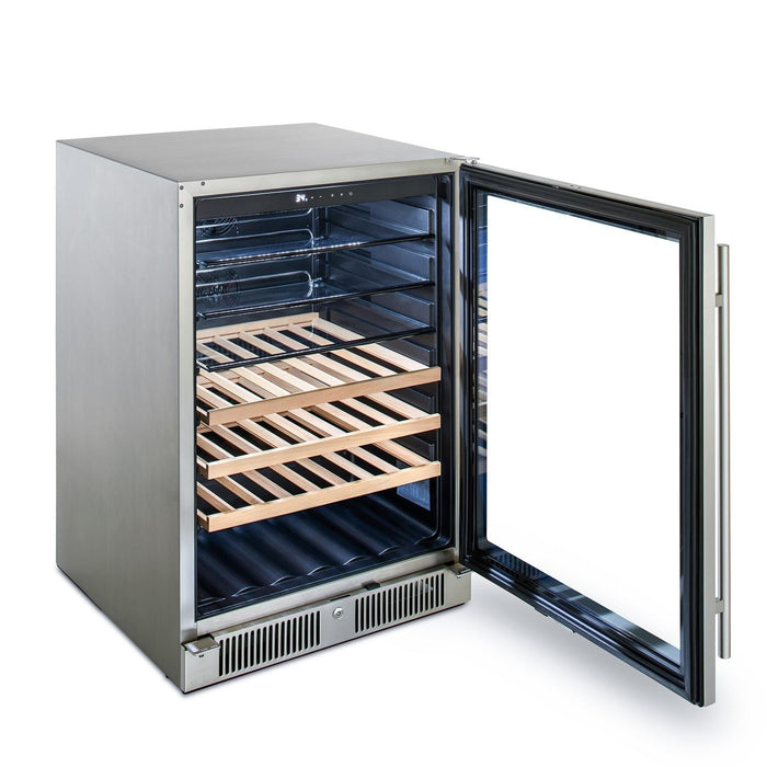 Blaze Grill Package - Premium LTE 40-Inch 5-Burner Built-In Liquid Propane Grill, Side Burner and Beverage Center in Stainless Steel