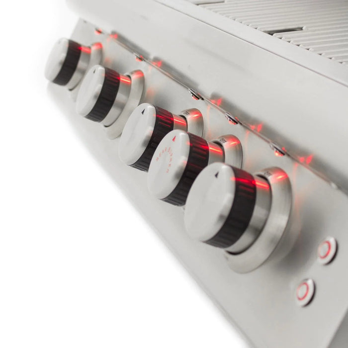 Blaze LTE 32-Inch 4-Burner Built-In Gas Grill With Rear Infrared Burner & Grill Lights