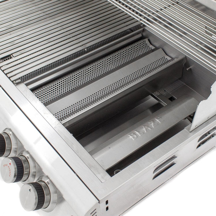 Blaze LTE 32-Inch 4-Burner Built-In Gas Grill With Rear Infrared Burner & Grill Lights