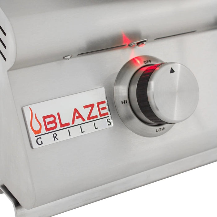 Blaze LTE 32-Inch 4-Burner Built-In Gas Grill With Rear Infrared Burner & Grill Lights
