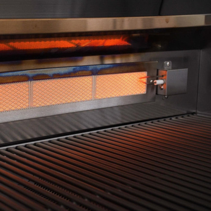 Blaze LTE 40-Inch 5-Burner Built-In Gas Grill With Rear Infrared Burner & Grill Lights