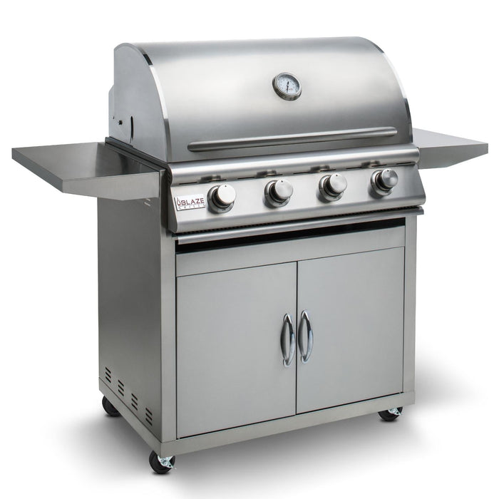 Blaze Prelude LBM 32-Inch 4-Burner Freestanding Natural Gas Grill