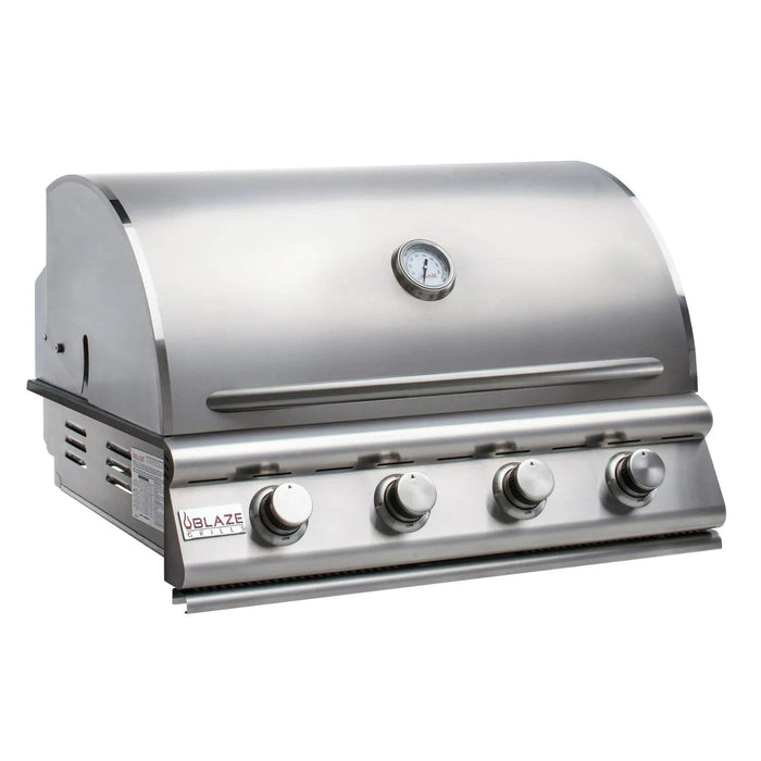 Blaze Prelude LBM 32″ Built-In 4-Burner Gas Grill - BLZ-4LBM