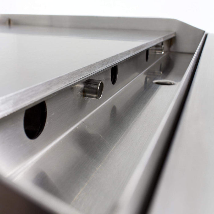 Blaze Grill Package - Premium LTE 32-Inch 4-Burner Built-In Natural Gas Grill, Side Burner and Griddle in Stainless Steel