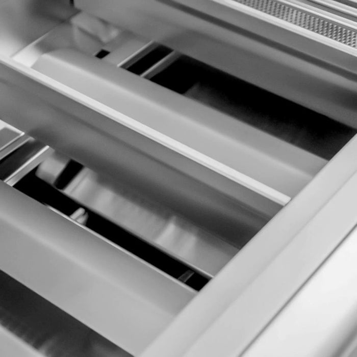 Blaze Grill Package - Premium LTE 40-Inch 5-Burner Built-In Natural Gas Grill, Side Burner and Griddle in Stainless Steel