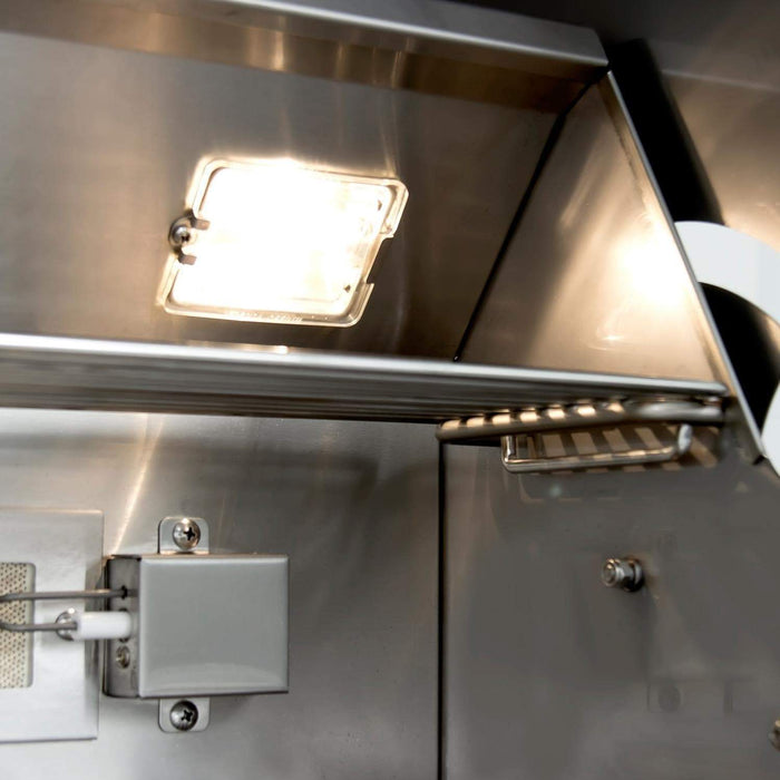 Blaze Grill Package - Professional LUX 34-Inch 3-Burner Built-In Natural Gas Grill and Side Burner in Stainless Steel