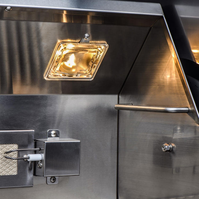 Blaze Grill Package - Professional LUX 44-Inch 4-Burner Built-In Natural Gas Grill and Side Burner in Stainless Steel