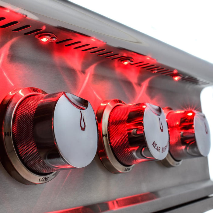 Blaze Professional LUX 44" 4-Burner Freestanding Natural Gas Grill With Rear Infrared Burner