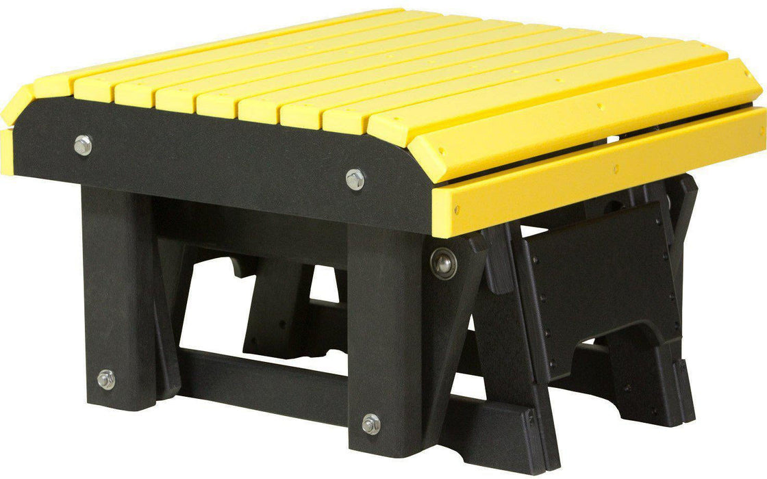 LuxCraft Recycled Plastic Glider Footrest  - LEAD TIME TO SHIP 7 BUSINESS DAYS OR LESS